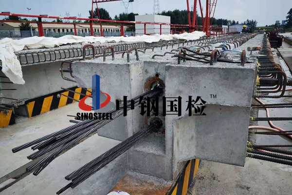 128m 無砟軌道雙線下承式簡支拱橋管道摩阻試驗(yàn)現(xiàn)場檢測