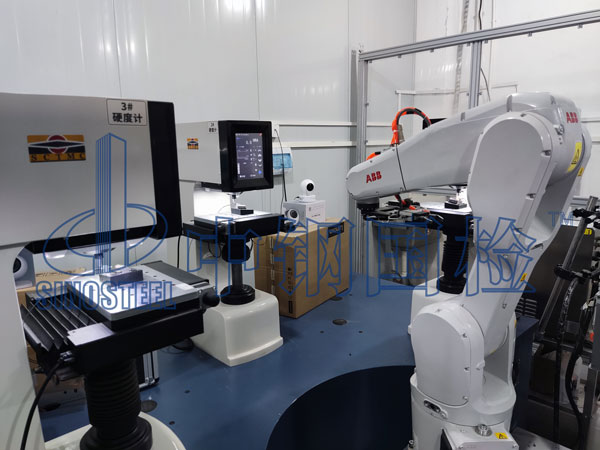 錨具用夾片全自動(dòng)洛氏硬度檢測(cè)系統(tǒng)